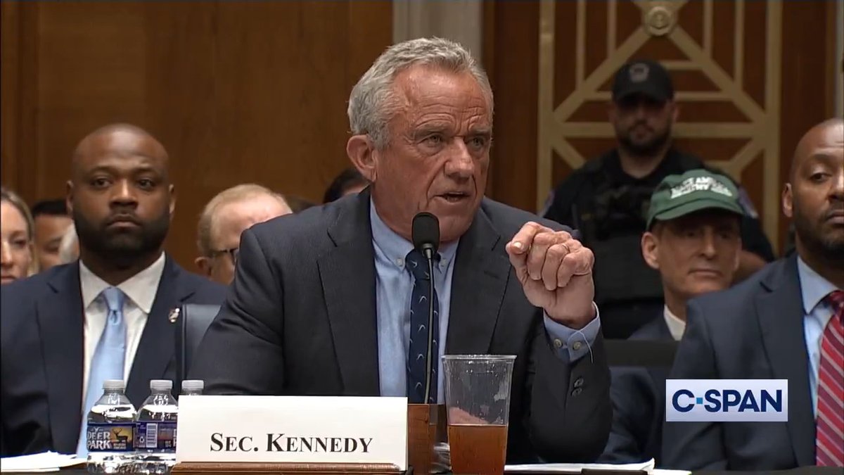 .Sen. Maggie Hassan asks about David Guyer, a man working at HHS, who fraudulently posed as a doctor and gave medication to children with autism: "His father is a doctor, but he is not." Secretary Kennedy: "What's you're saying is just wrong. It's just a lie."