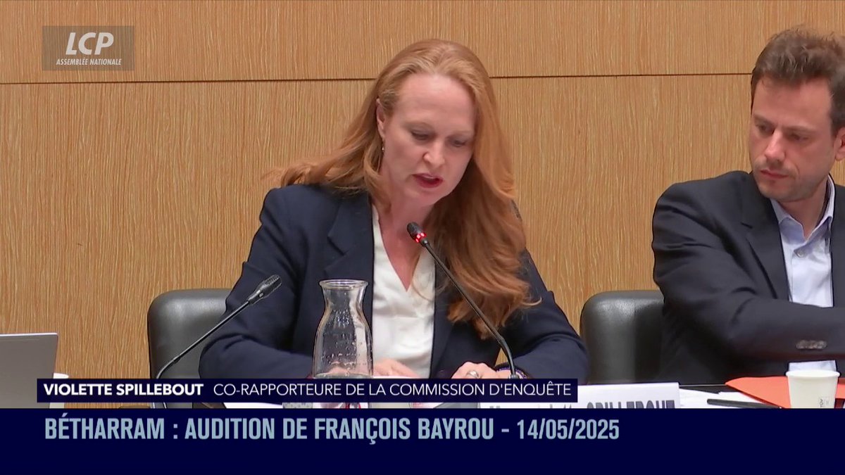 Bétharram : "Blessée" par certaines déclarations, Violette Spillebout défend le "travail extrêmement sérieux" mené par la commission d'enquête. "Les victimes ont été très présentes ce soir dans l'ensemble de nos questionnements." #DirectAN #Bétharram