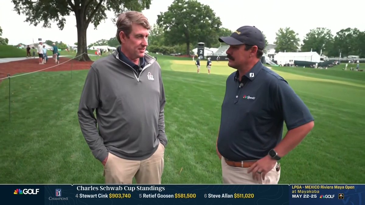Quail Hollow Director of Greens & Grounds, Keith Wood, tells Johnson Wagner how he sets up the PGA Championship's staff and course for success. 🫡 📺 Golf Central Live From the #PGAChamp