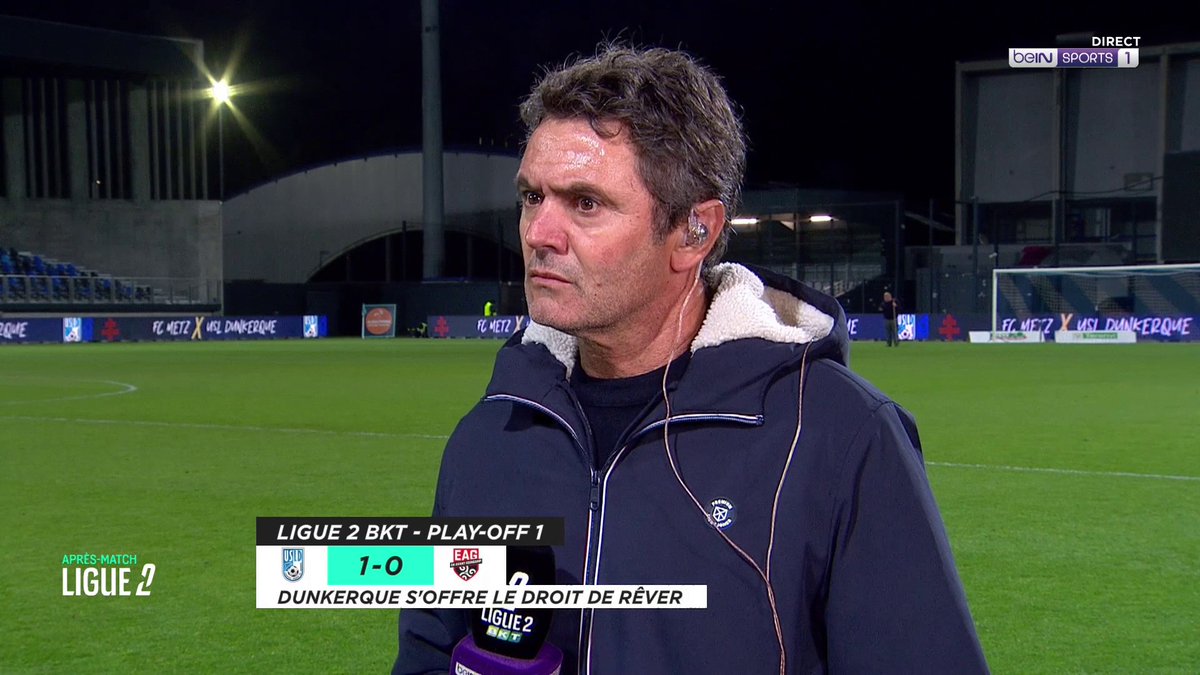 ⚽️ #PlayoffLigue2 🗨️ Sylvain Ripoll : "On n'a pas fait le match qu'il fallait, et ce n'était pas représentatif de notre saison" #Interview #USLDEAG