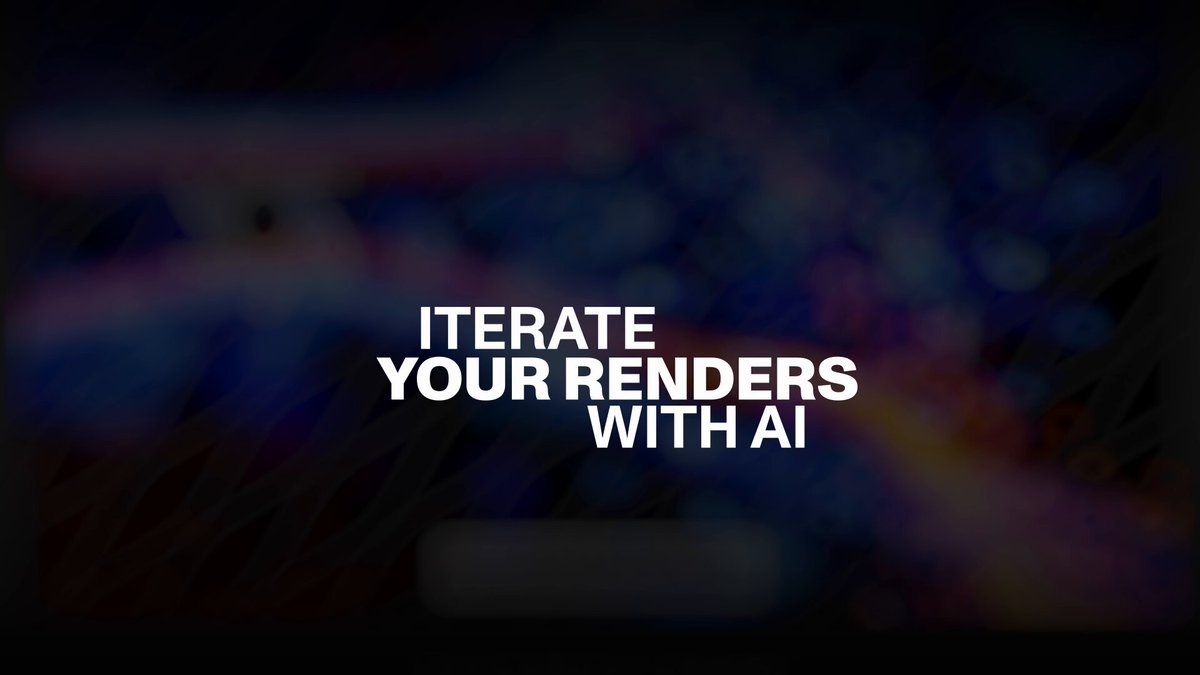 You can now use rendered frames for image-to-image and image-to-video AI Generation on The Render Network Simply click “Iterate with AI” and instantly create new image + video variations right from the Render job page. No downloads, no switching tabs - just click and create. Try at: Learn more: