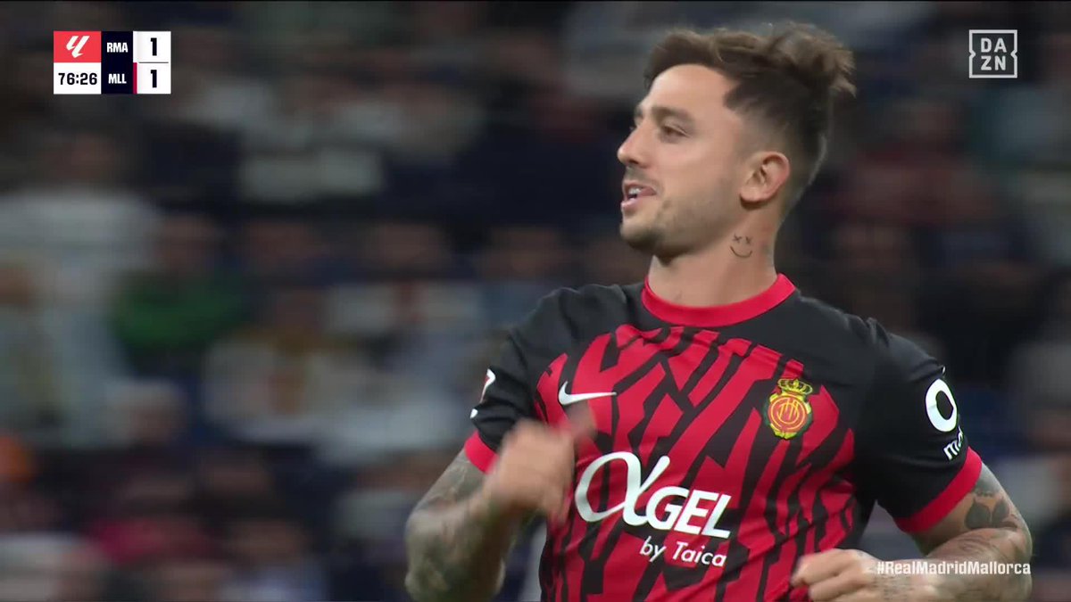 La pitada del Bernabéu a Pablo Maffeo 🔥 #LALIGAenDAZN ⚽️