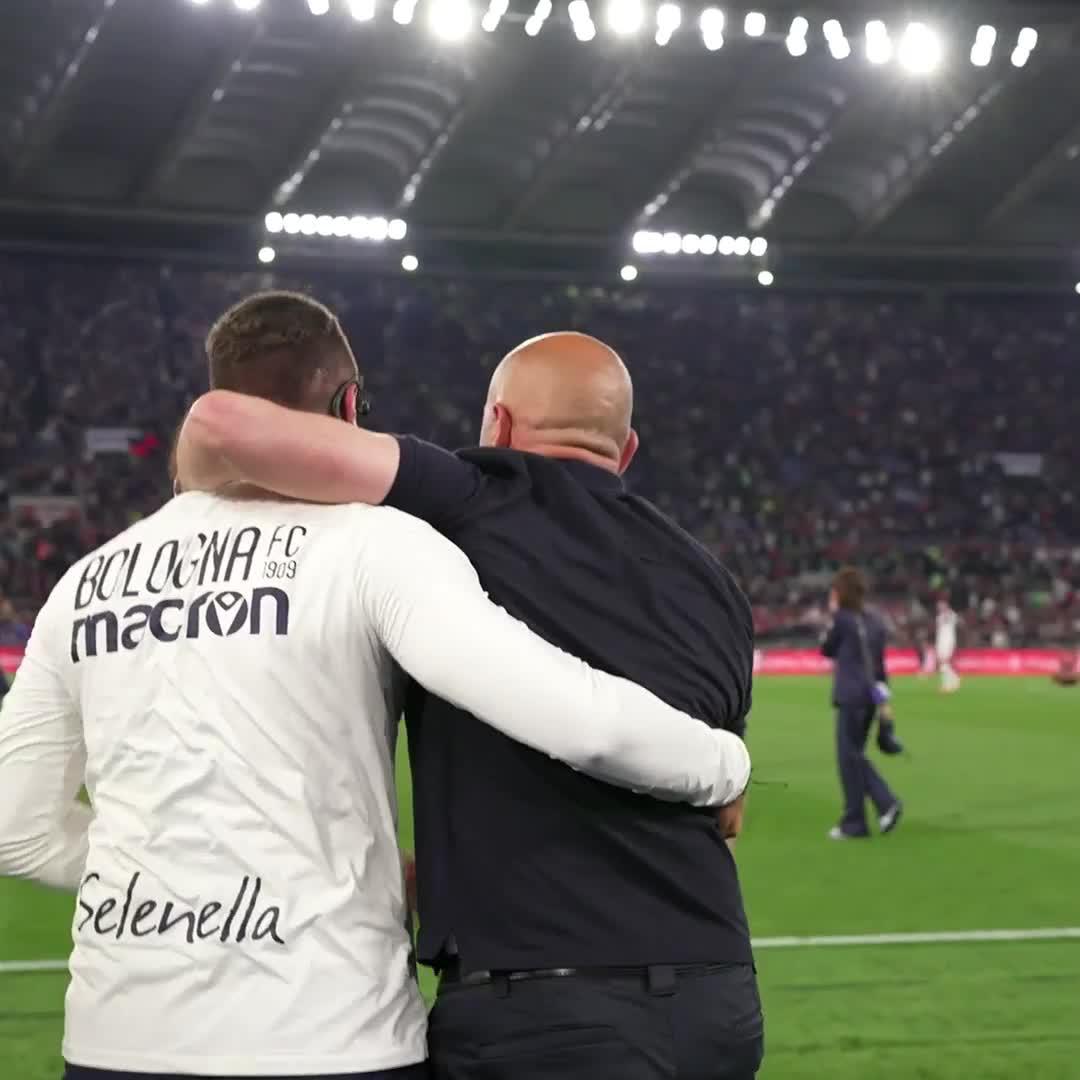 Just look what it means to Bologna. Wow. 🥹🏆