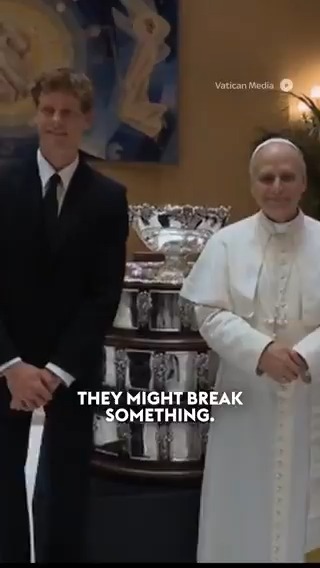 Jannik Sinner and his parents were invited to meet the newly elected Pope Leo 🎾