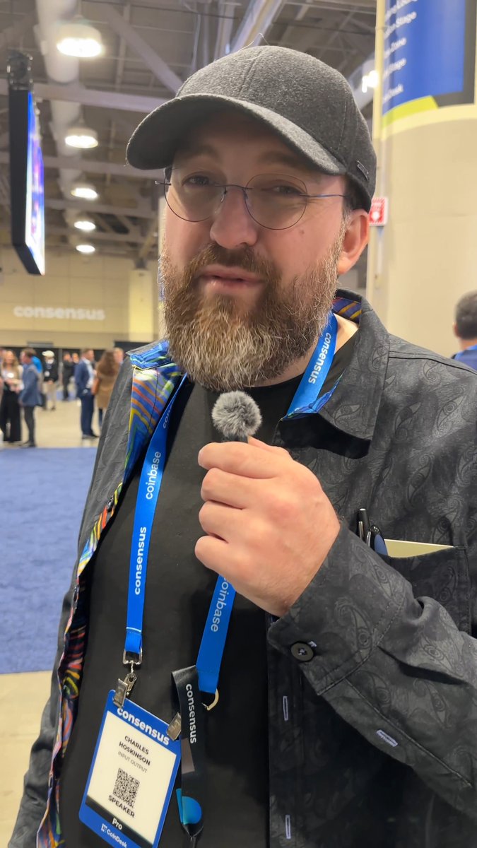 As one of the minds behind Ethereum and @cardano, Charles Hoskinson is both a key figure in crypto's past and its future. Catch him sharing his insights on the #Consensus2025 Mainstage, and his experience on the show floor!