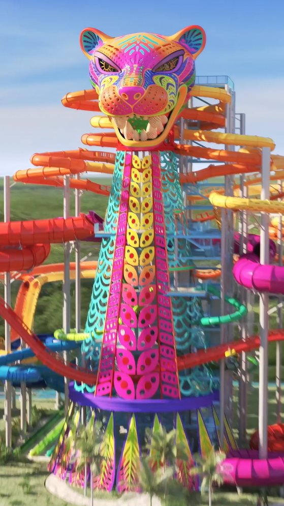 First Look at Perfect Day Mexico 👀 We’re breaking records at every altitude – from the tallest waterslides in North and South America at Loco Waterpark and the world’s longest lazy, crazy river.