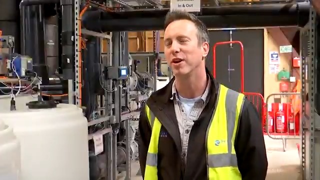 Scientists on England’s south coast hope to help combat climate change by harnessing the ocean’s natural power to extract CO2 from seawater, which is absorbed from the atmosphere