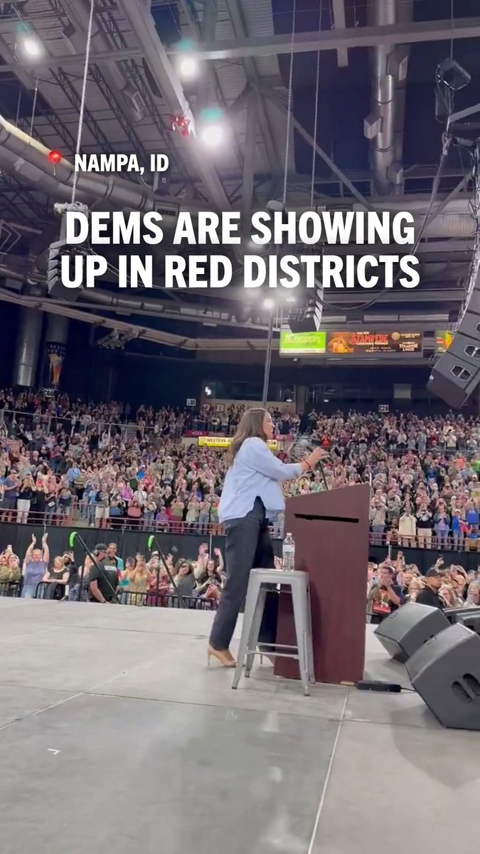 Democrats are SHOWING UP across the country 👏