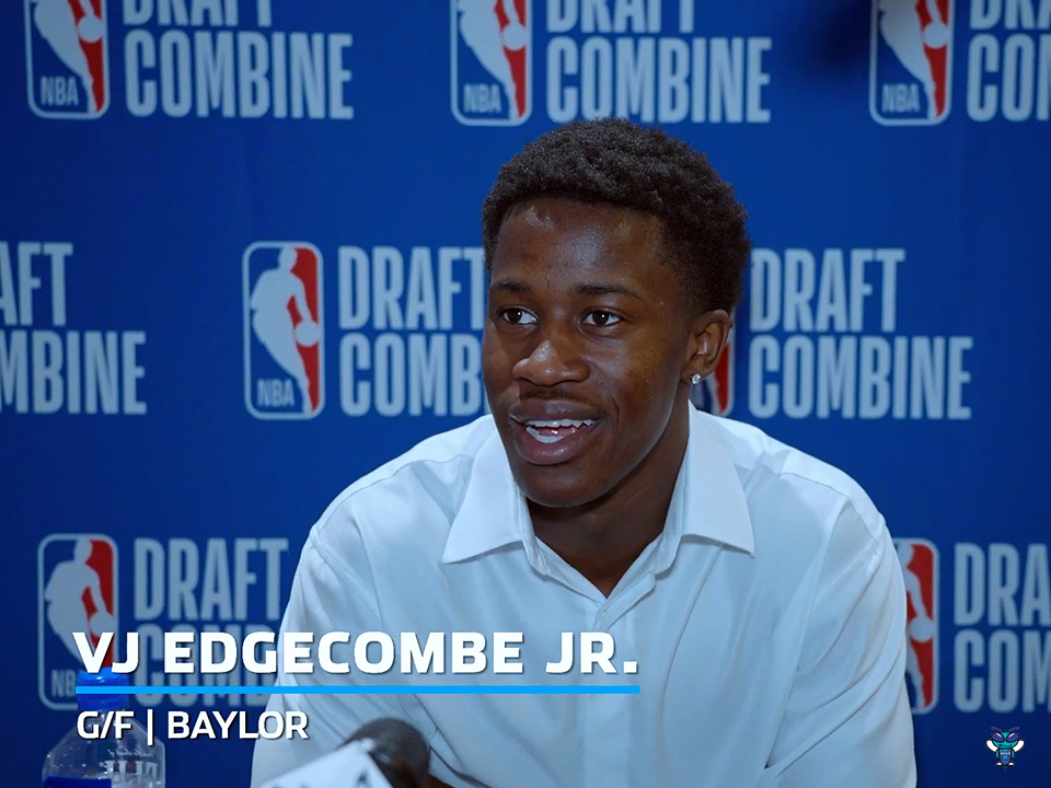 ๐๏ธ VJ Edgecombe: "Most rookies, they be like, can't guard... I want to change that dynamic, change that for sure. Just want to go out there and guard, and impact the floor." "I know Charlotte Hornets. I know about the team, the roster, everything that's going on over there."