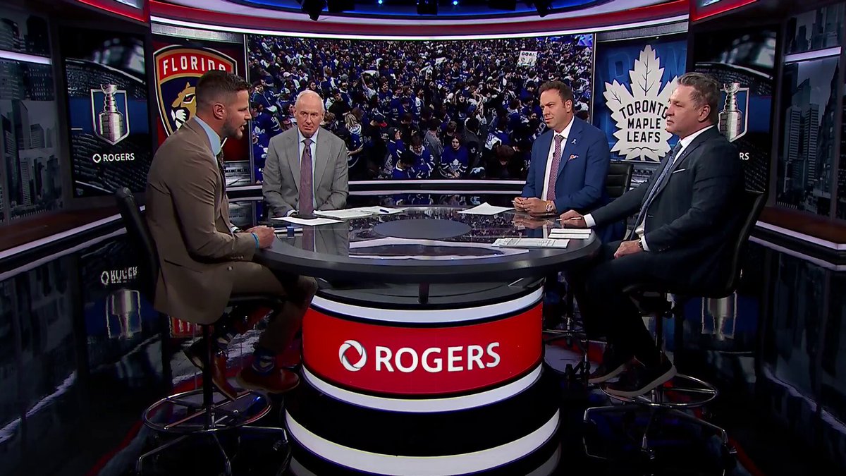 "It's the total opposite of what I thought we were going to see." Kevin Bieksa on the Leafs' play in the first period.