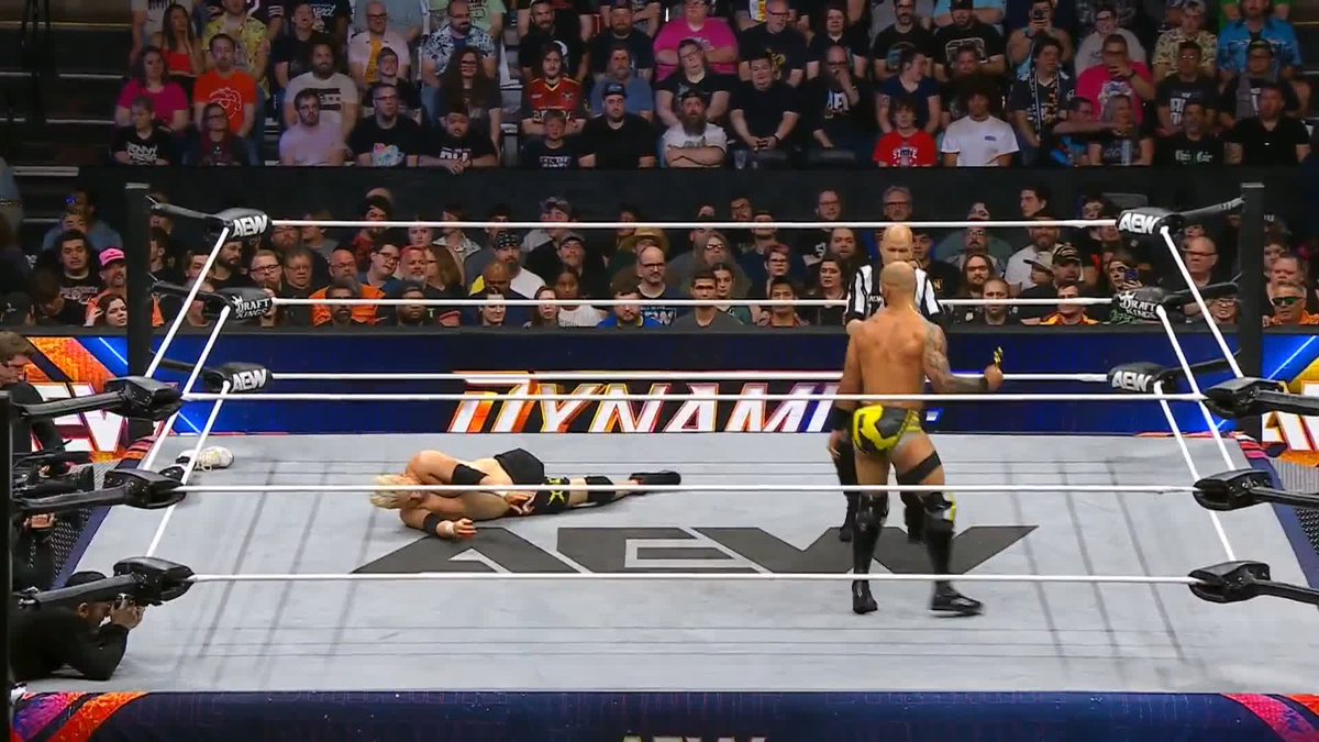 Zach Gowen with his prosthetic leg! Watch #AEWDynamite LIVE on TBS &amp; MAX Lightskin Kingpin | Zach Gowen