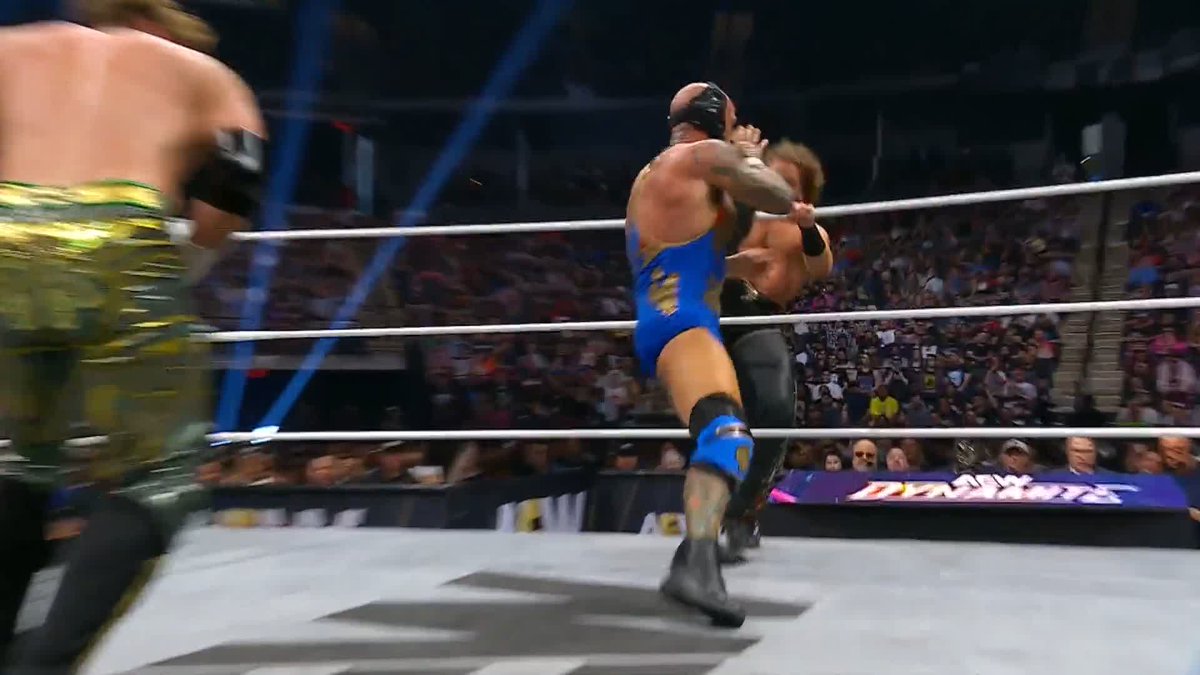 Name this finisher! Watch #AEWDynamite LIVE on TBS &amp; MAX Will Ospreay • ウィル・オスプレイ | @takesoup | Josh Alexander
