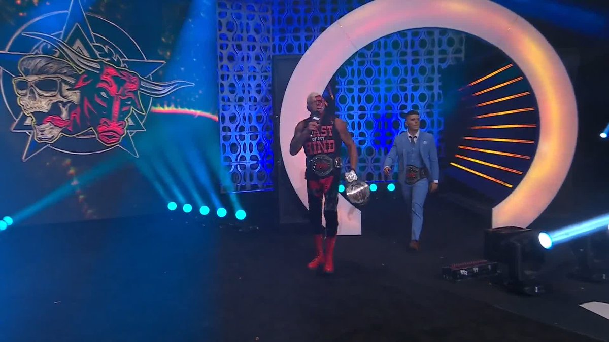 Dustin Rhodes and Sammy Guevara are calling their shot, but CRU wants to jump the line! Watch #AEWDynamite LIVE on TBS &amp; MAX Bobby Lashley | Shelton J. Benjamin | Dustin Rhodes | Sammy Guevara | Blackheart Lio Rush 🖤 | Action Andretti
