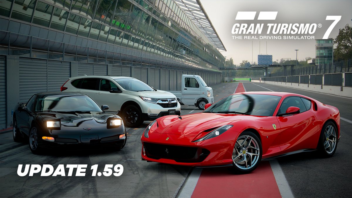 『グランツーリスモ７』2025年5月アップデートを本日5月15日（木）15時より配信開始！ 「シボレー コルベット Z06（C5）'01」「スズキ キャリイ KC '12」といった新車4台やレースイベントなどを追加！ 詳しくはこちら⇒ #GT7