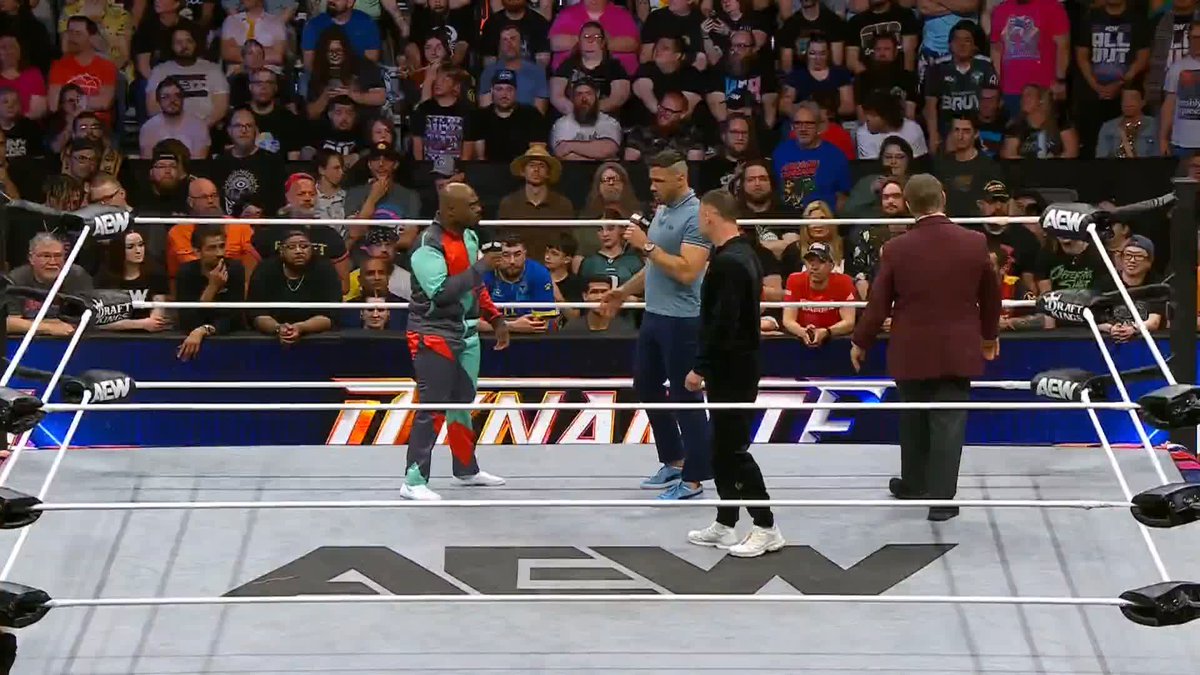 FTR attacks Daniel Garcia and Nigel McGuinness from behind! Watch #AEWDynamite LIVE on TBS & MAX Nigel Mcguinness | Dax FTR | #CashClique | @TheDaddyMagic