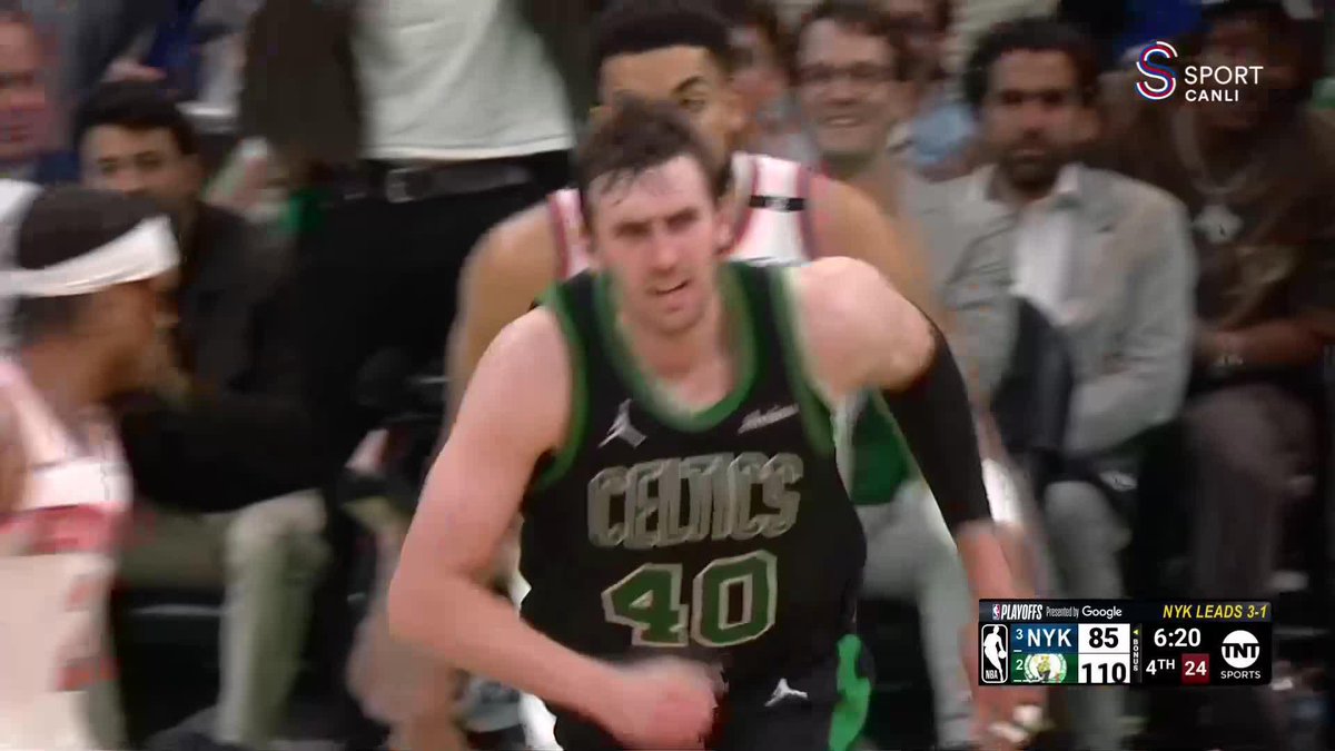 "Neden basketbolu bu kadar seviyorsun? sorusunun cevabı şu Luke Kornet maçı. Playoff budur: