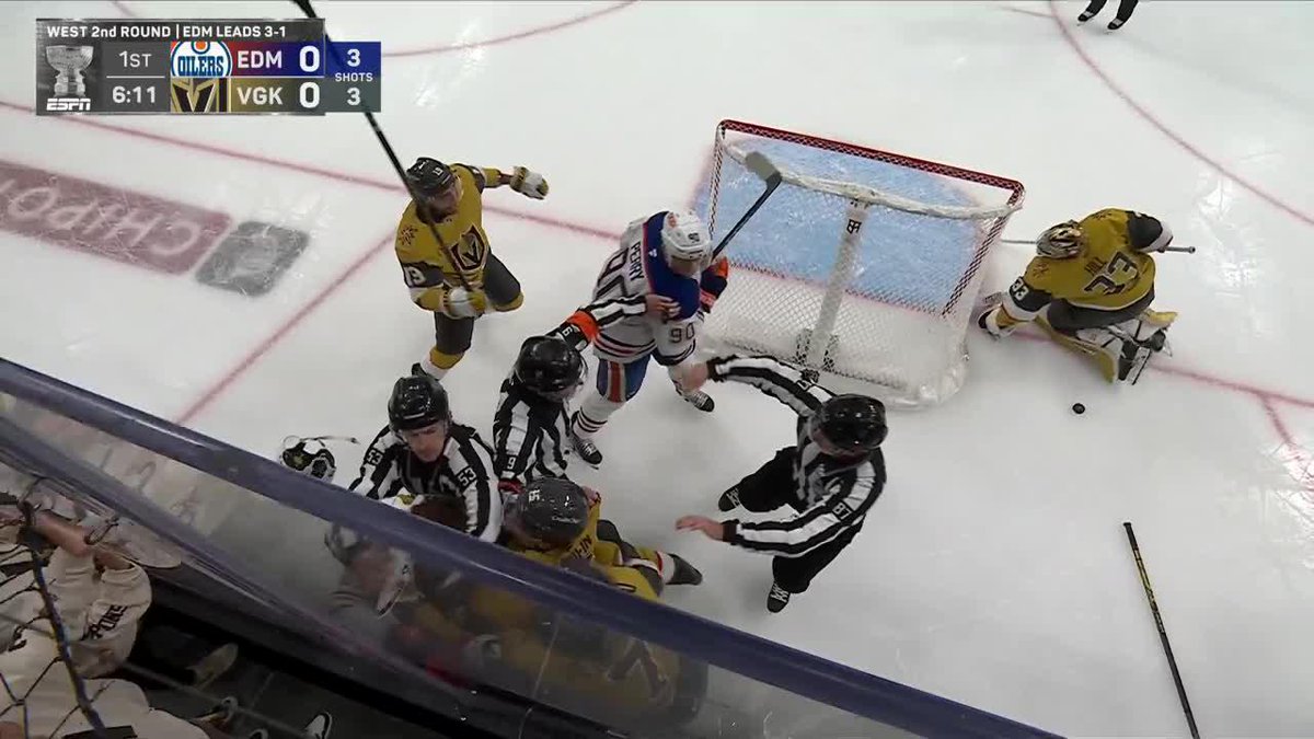 Edmonton and Vegas picking up where they left off 😳