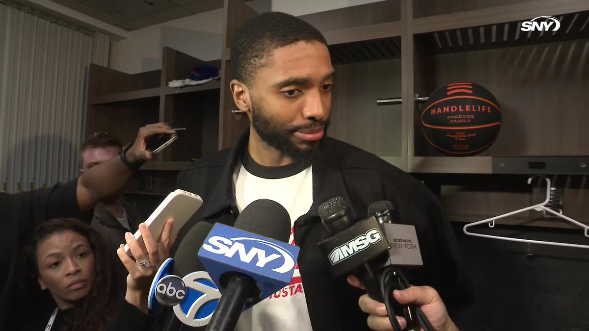 Mikal Bridges on heading back to MSG with another chance to move onto the Eastern Conference Finals: "Just got to play desperate, I don't think we did that. We've got to come out aggressive throughout the whole game"