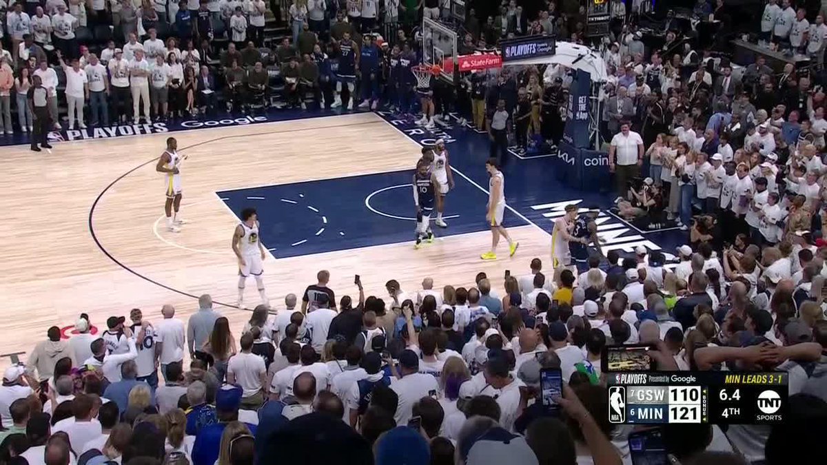 MINNESOTA IS HEADING BACK TO THE WESTERN CONFERENCE FINALS 🔥