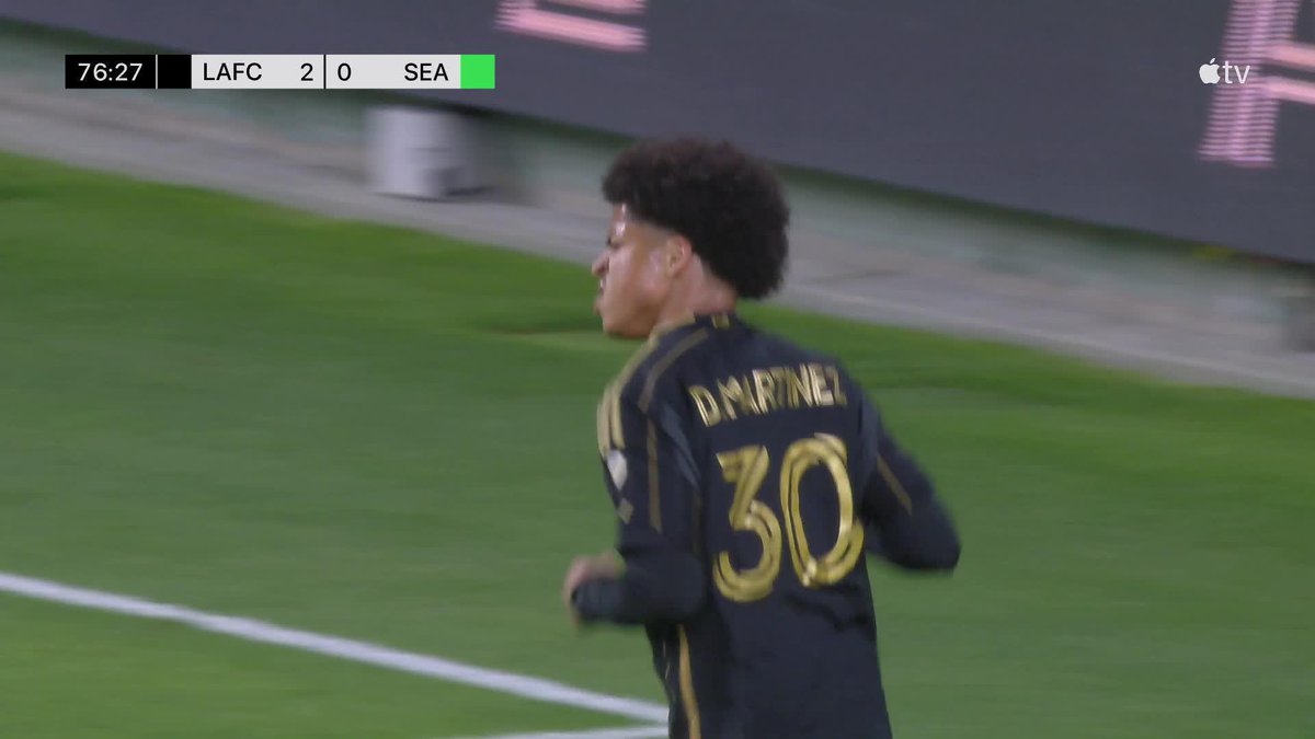 Denis Bouanga finishes off a perfect night for LAFC! 3-0. 🔥