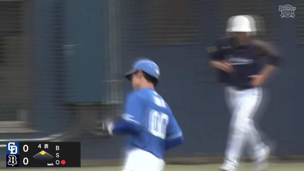 初球のカーブを スイングが綺麗過ぎる... 川上理偉 先制タイムリー ⚾プロ野球 ファーム(2025/5/15) 🆚オリックス×中日 📱Live on DAZN #オレをみろ #イージースポーツ #dragons