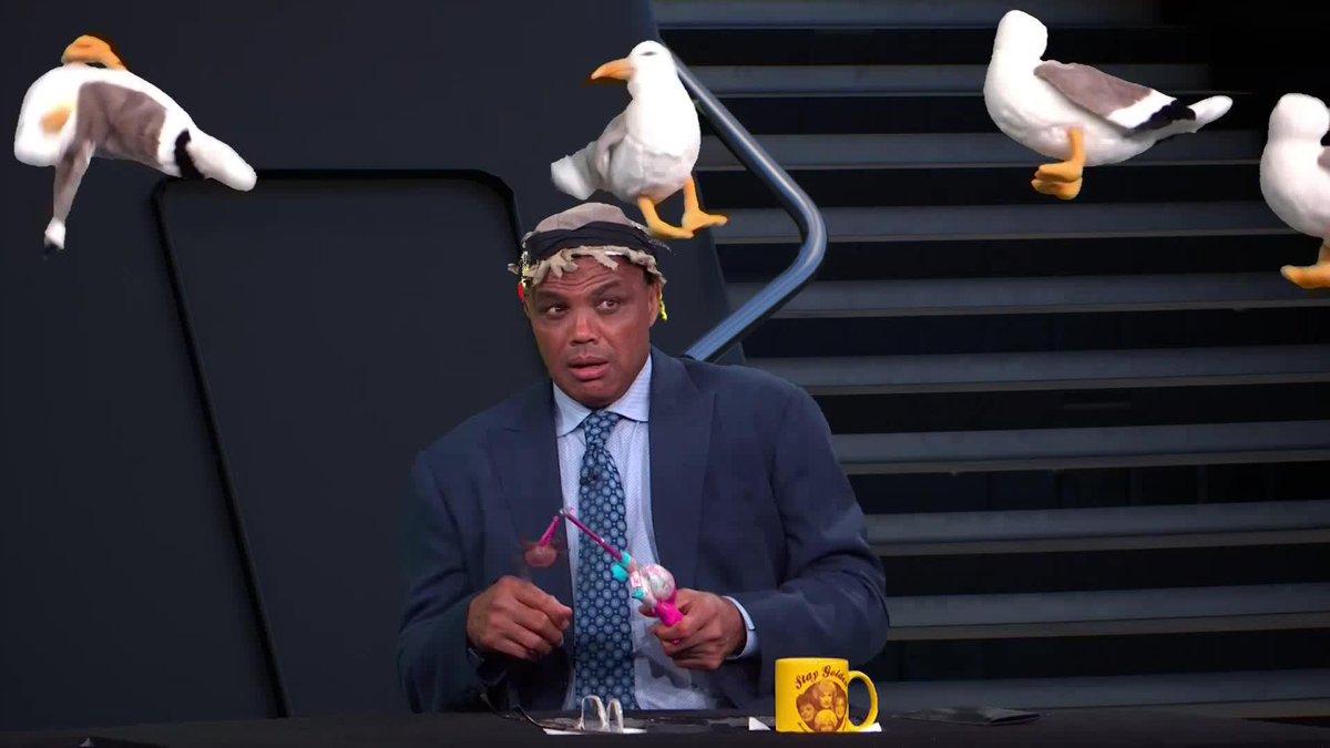 Chuck didn't listen to EJ's warning about the seagulls 😭😂