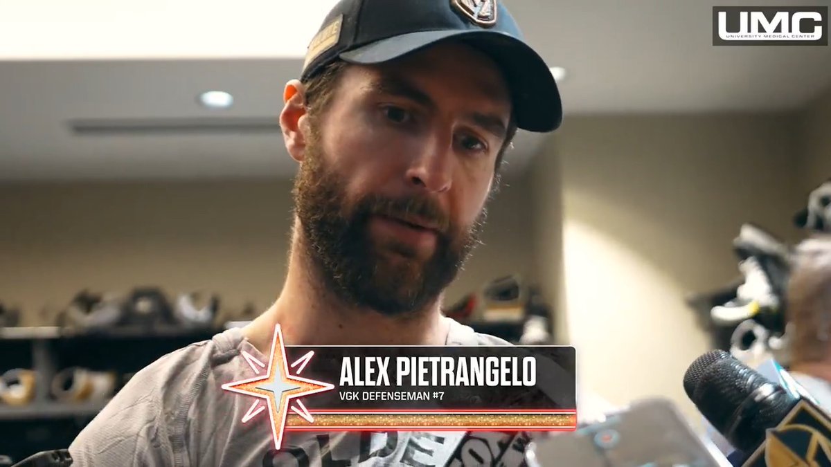 🎥 Pietrangelo: It's a hard league to win in. We know that. We knew that going in.