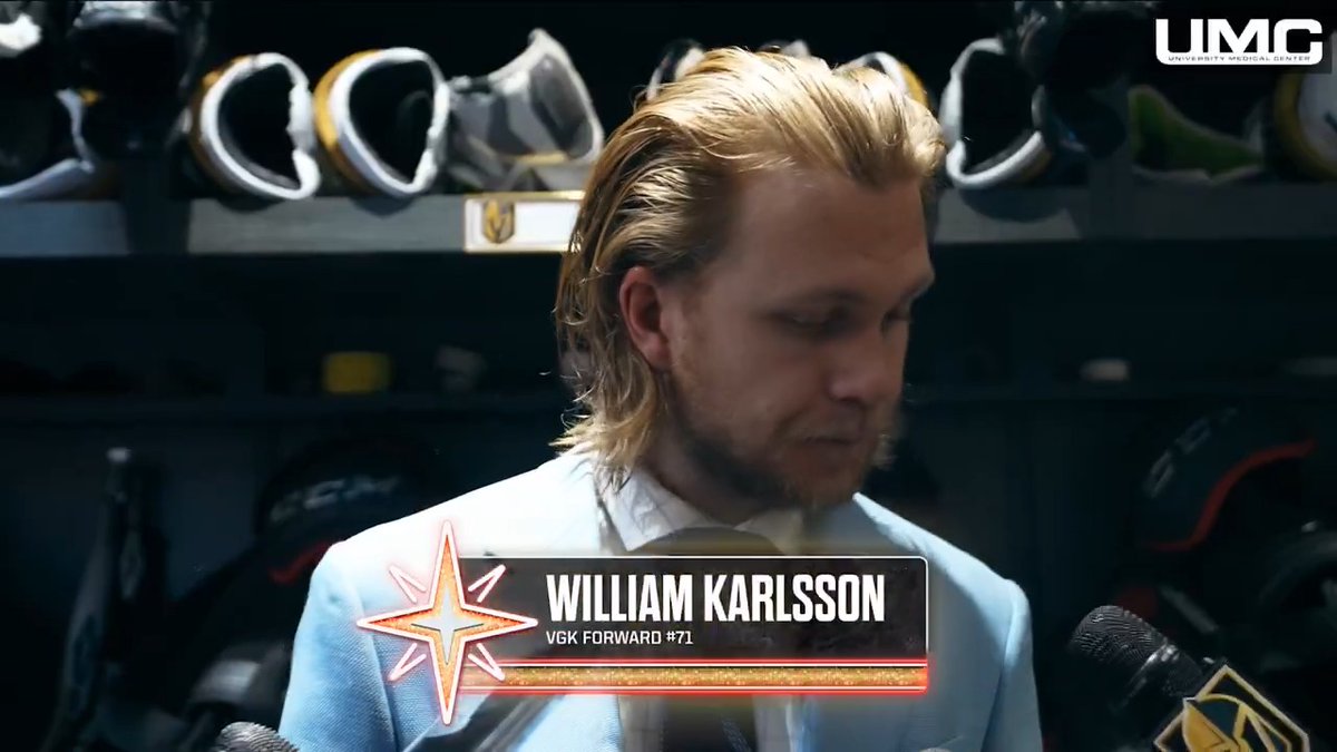 🎥 Karlsson: We wanted to win, and we really tried to win. I think that shows.