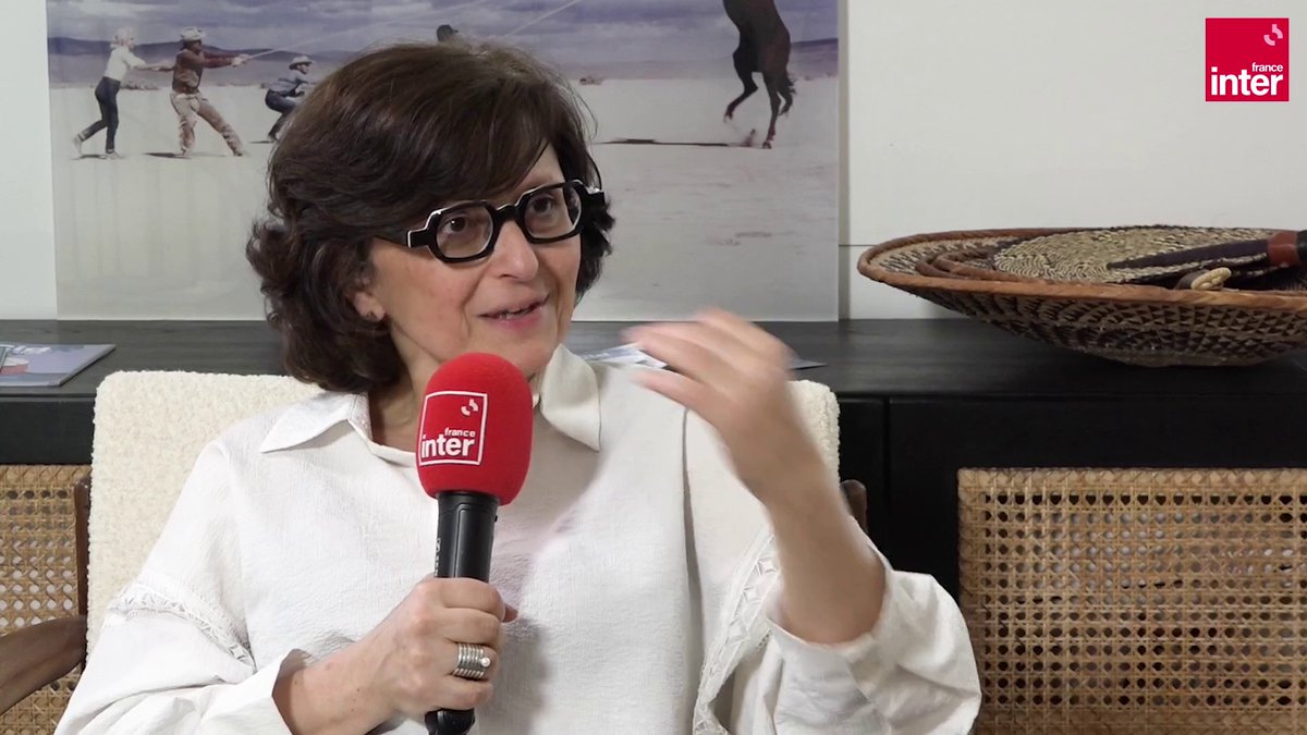 Sepideh Farsi, réalisatrice d'un documentaire sur la photojournaliste gazaouie Fatima Hassouna : "En une heure de conversation avec elle, je n'en pouvais plus du bruit des drones. Eux, ils vivent avec tout le temps. Ils dormaient quand on a attaqué leur maison." #le710inter