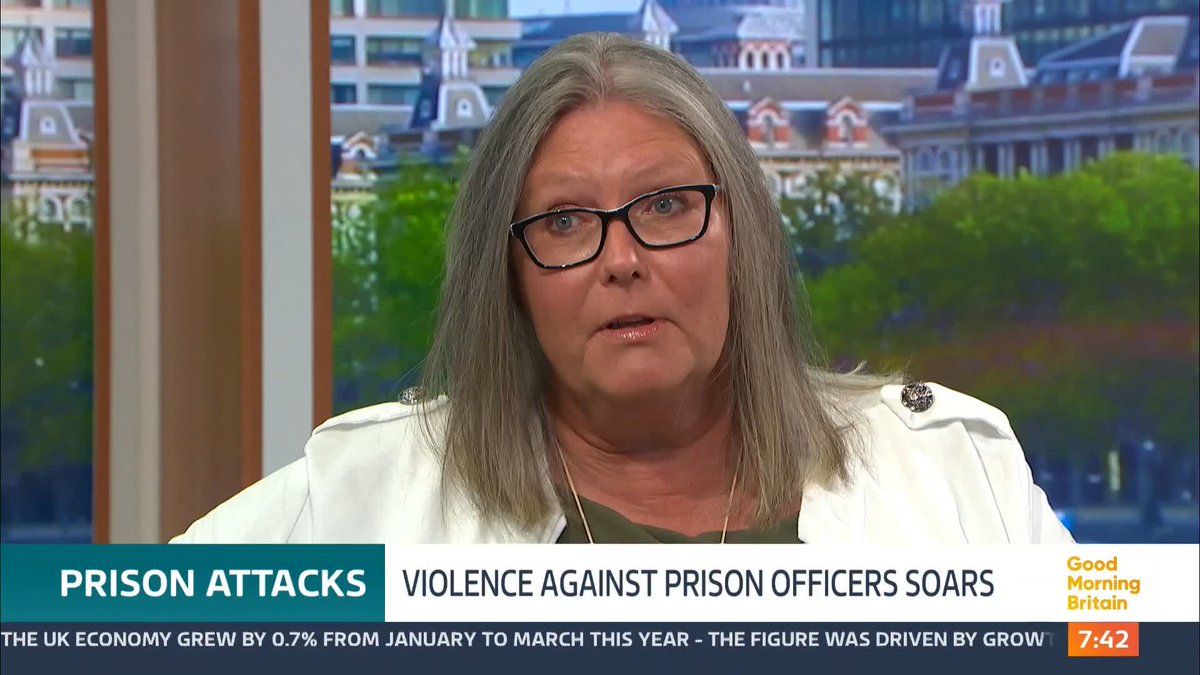 Former prison officer Claire Lewis was stabbed in the back by a prisoner and left with life-changing injuries that ended her career.