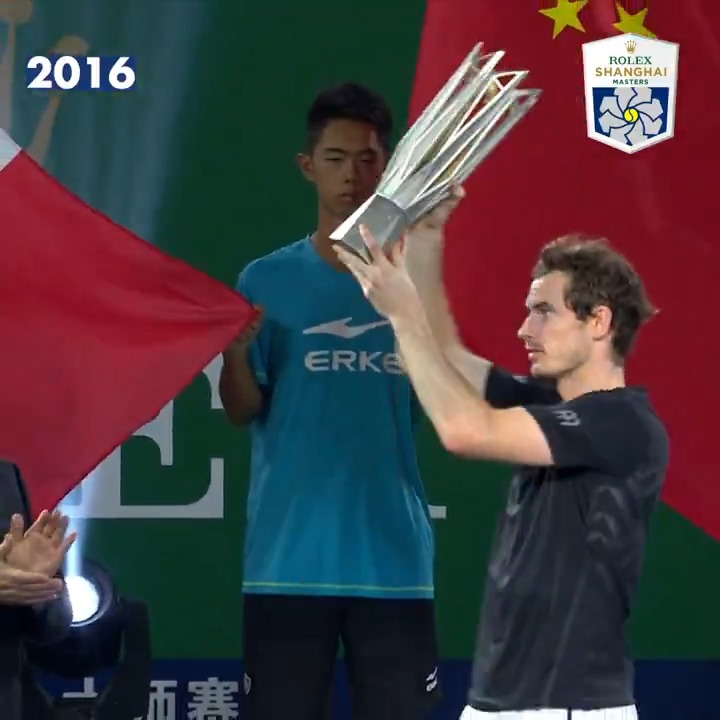 2010 🏆 2011 🏆 2016 🏆 Happy birthday to 3-time #RolexShanghaiMasters champion, Andy Murray 🥳