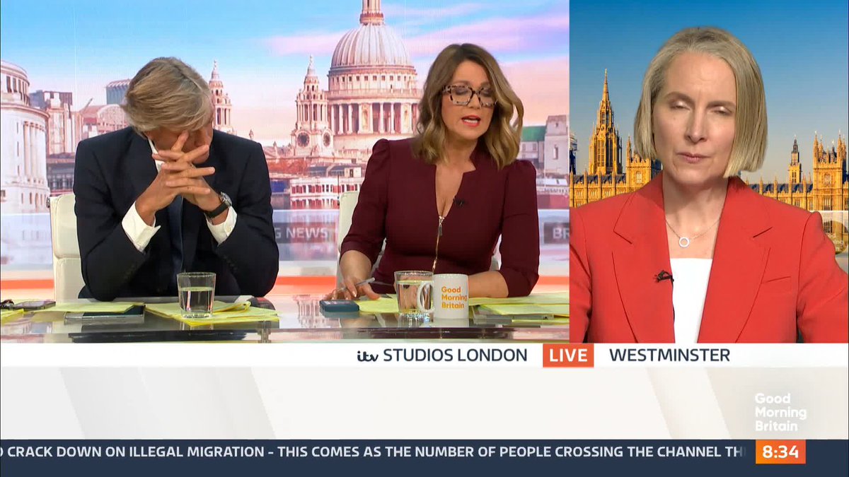 .Susanna Reid questions Emma Reynolds for Wycombe 🌹 following news that 100 Labour MPs have signed a letter warning Keir Starmer that they will not support cuts to disability benefits.