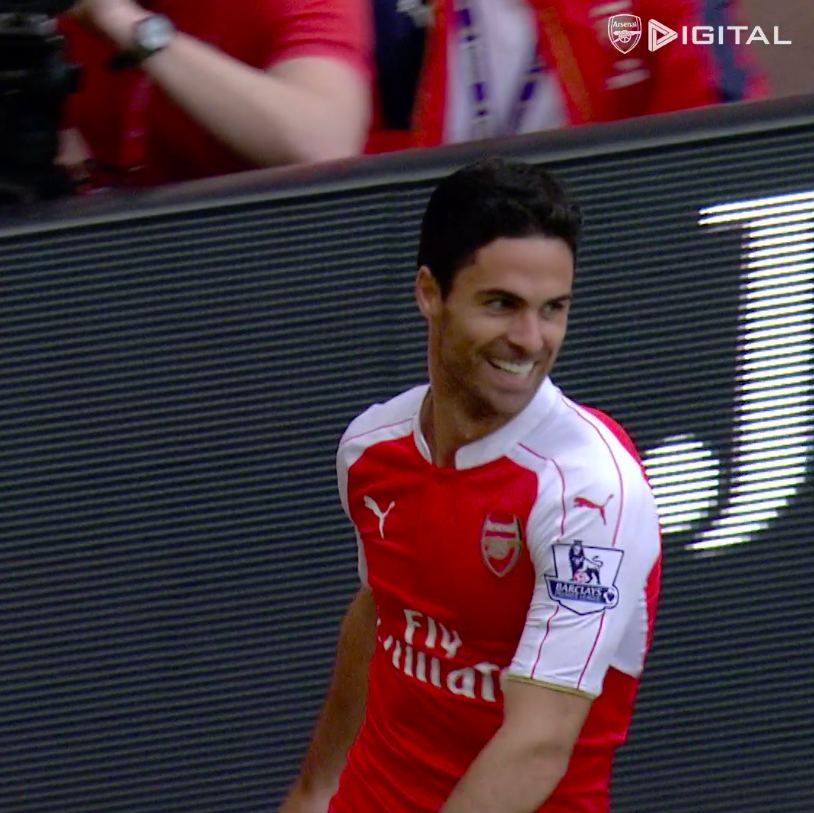9 years ago today, Mikel Arteta scored his final goal in his final game for The Arsenal ❤