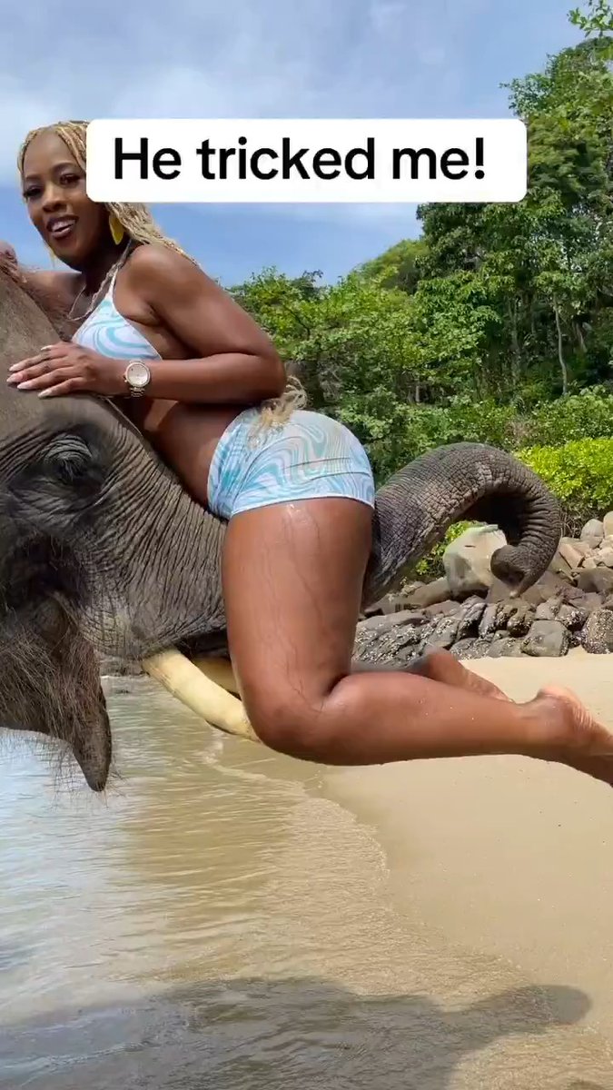 She will never forget that Elephant