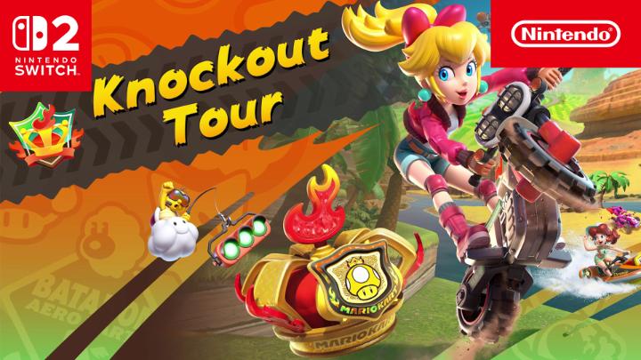 Test your #MarioKartWorld skills in Knockout Tour! Drive to survive in these extended point-to-point races – if you fall behind, you’re OUT!