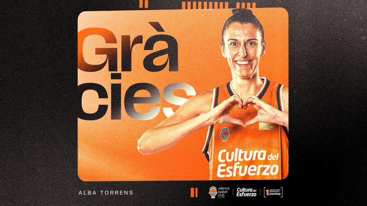 🧡🫶🏻 Gràcies per fer-nos part de la teua llegenda! Cas 👉 Valencia Basket y Alba Torrens Salom finalizan una memorable etapa juntos Val 👉 VBC i Alba Torrens finalitzen una memorable etapa junts Eng 👉