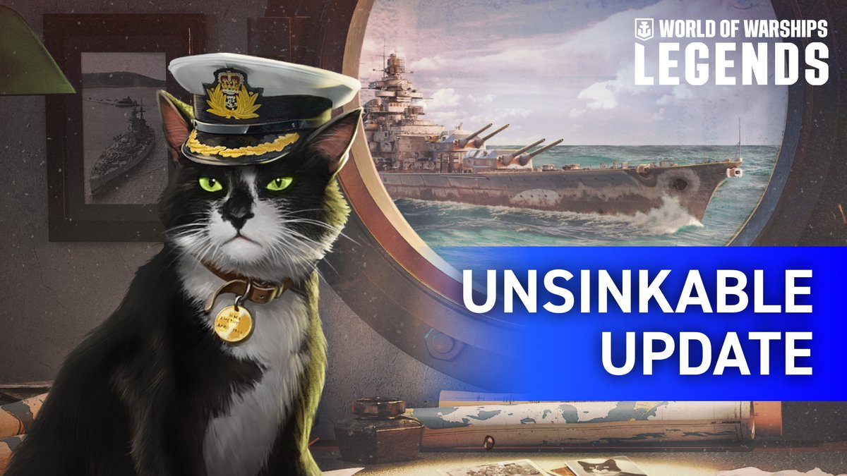 🫡 New update lands this Monday – here’s what’s coming: ◼️ Eagle of the North Sea Campaign w/ #Preußen ◼️ History in-game w/ the Hunt for #Bismarck &amp; #Jutland events ◼️ Stage 2 of the Hindenburg Marathon ◼️ Retrofuturism event, and heaps more! #deets: