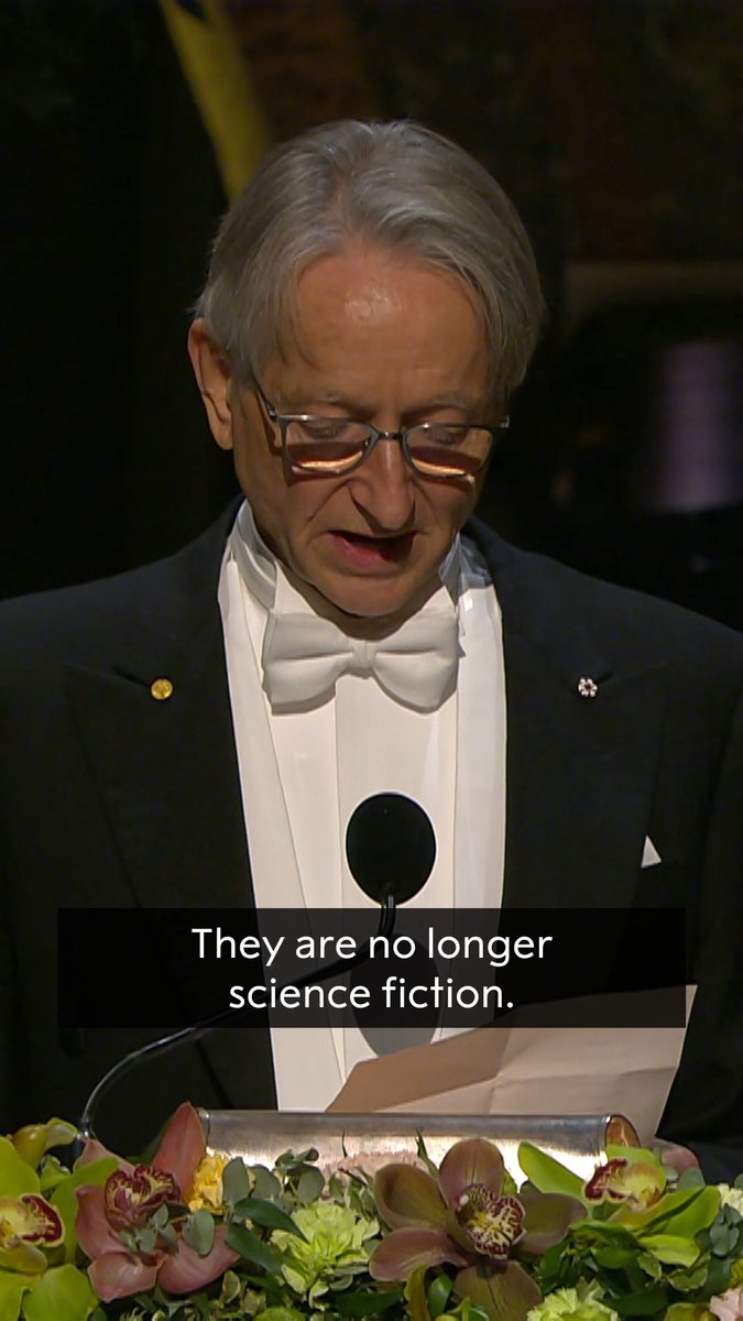 "If the benefits of the increased productivity can be shared equally, it will be a wonderful advance for all of humanity." Geoffrey Hinton conveyed an important message about potential risks associated with artificial intelligence during his Nobel Prize banquet speech. Join us for a podcast conversation featuring the 2024 physics laureate as he speaks about his fascination with the human brain, how our memory works, the future of AI and how he was brought up in a family full of scientists. Listen here: