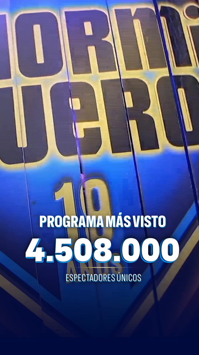 Gracias a Carlos Alsina y a todos los que nos visteis anoche, ¡fuimos el PROGRAMA MÁS VISTO! ❤️ #audiencias #AlsinaEH