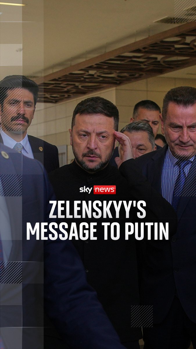 President Zelenskyy tells alex rossi his trip to Turkey is a 'very clear message' for president Putin Live updates ➡️
