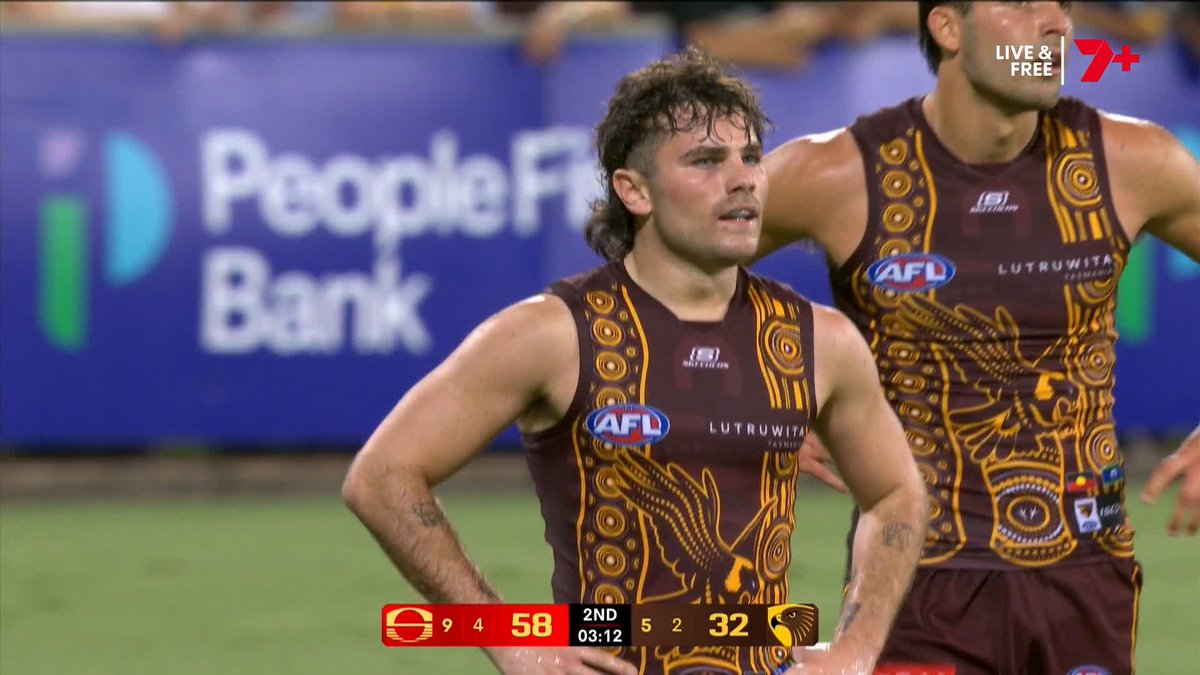 Nick Watson has THREE. #AFLSunsHawks