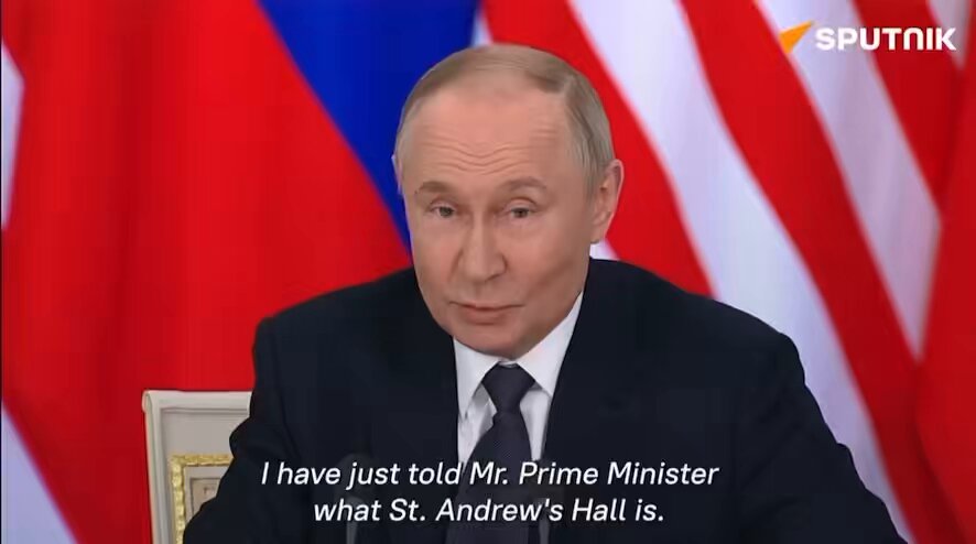 Trump: Come to Turkey. Putin: I’m busy doing something far more important. Cracking jokes.