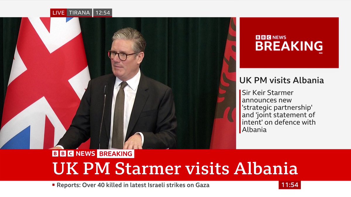 UK in talks with other countries to set up "return hubs" for failed asylum seekers, PM Sir Keir Starmer says