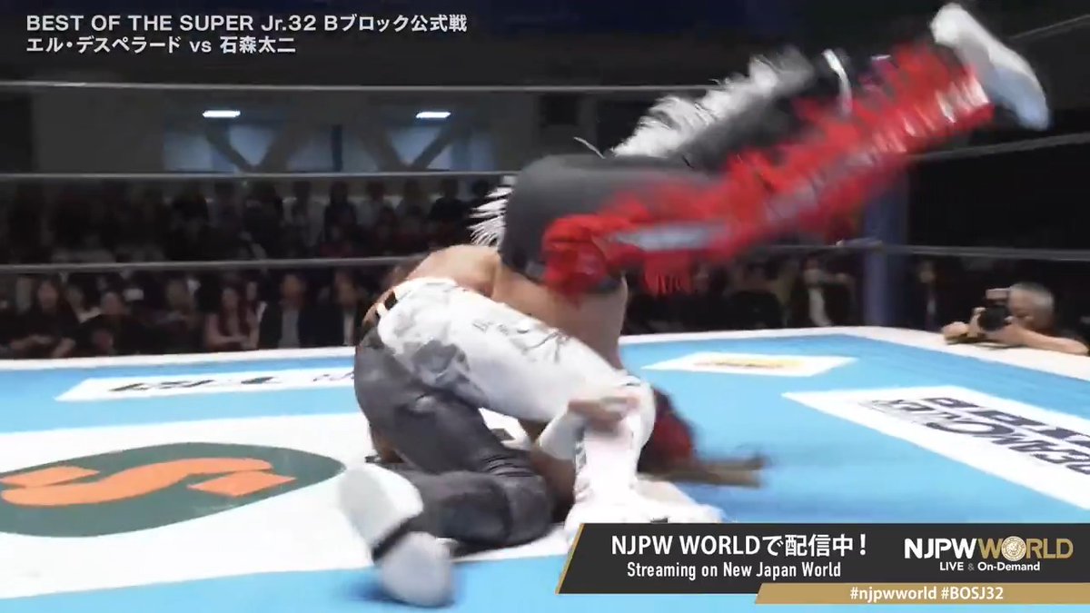 .石森太二 "Bone Lock" Sign up Now &amp; Stay tuned to #NJPW #njpwworld #BOSJ32