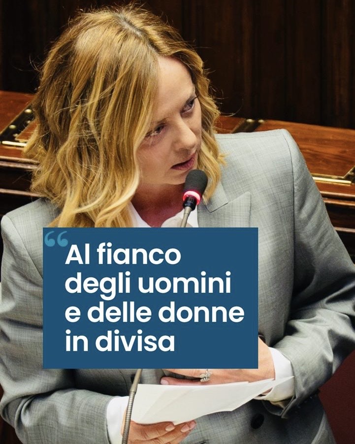Questo Governo sarà sempre al fianco dei nostri uomini e delle nostre donne in divisa. E lo sta dimostrando con i fatti.