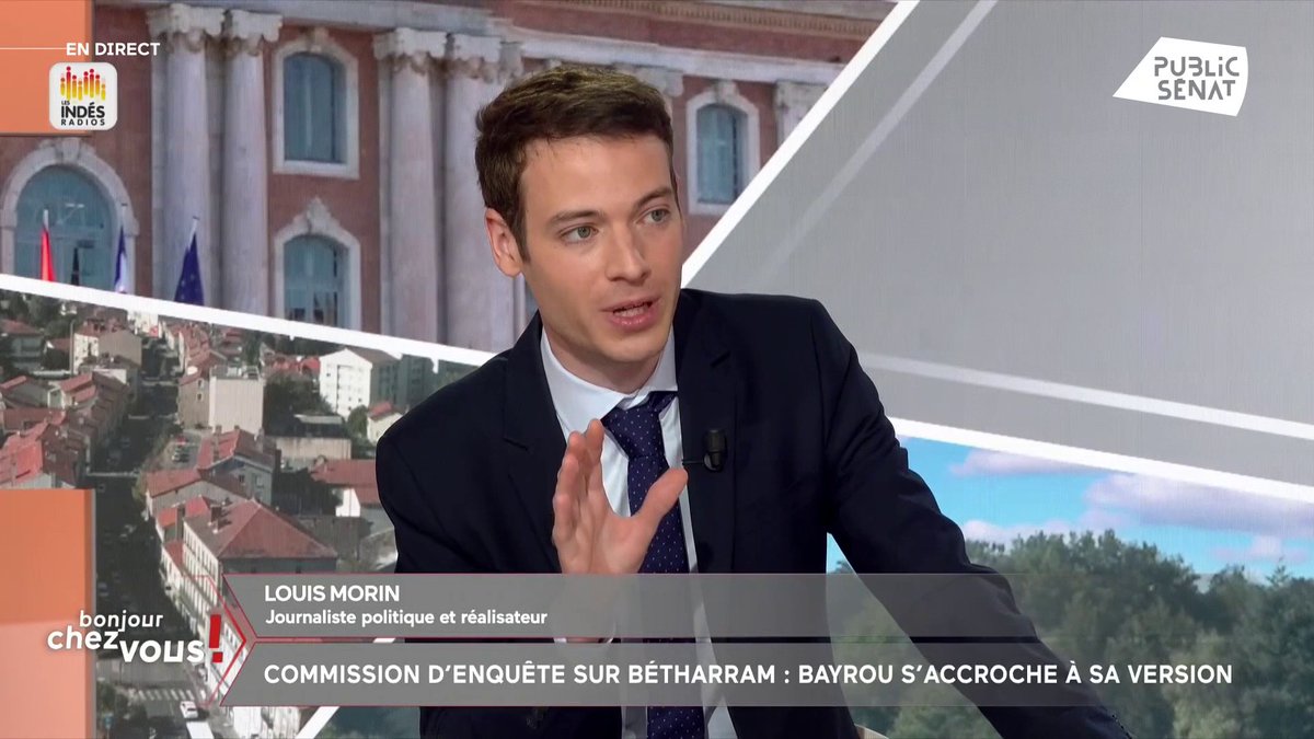 Audition Bétharram : « Ce n’est pas au pouvoir parlementaire de mobiliser des moyens pour enquêter sur cette question à des fins politiques. On assiste à un dévoiement du principe même d’une commission d’enquête parlementaire » assure Louis Morin, journaliste. #BonjourChezVous