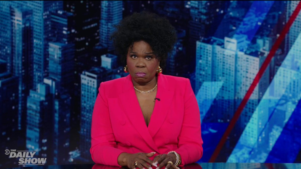 .Leslie Jones 🦋 can't believe America is being taken down by Elon Musk's goofy ass