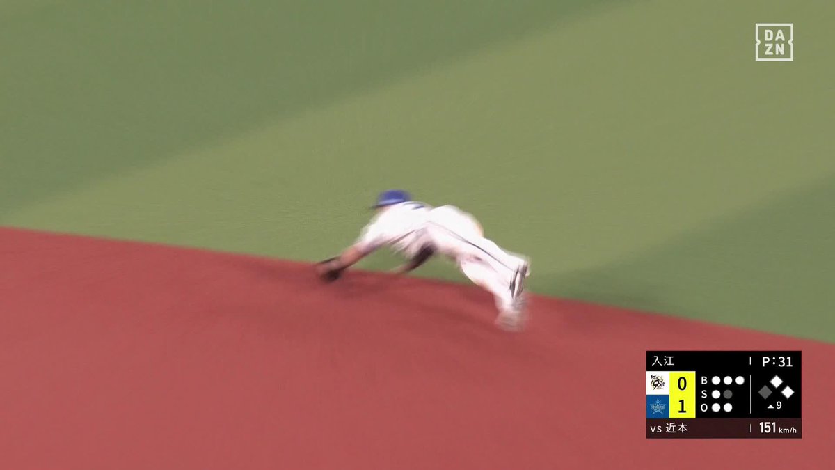 今日は牧の日！ 牧秀悟 二遊間への打球を ダイビングキャッチ！ ファインプレーでゲームセット！ ⚾プロ野球 (2025/5/15 🌸阪神×DeNA 📱live on DAZN #オレをみろ #baystars