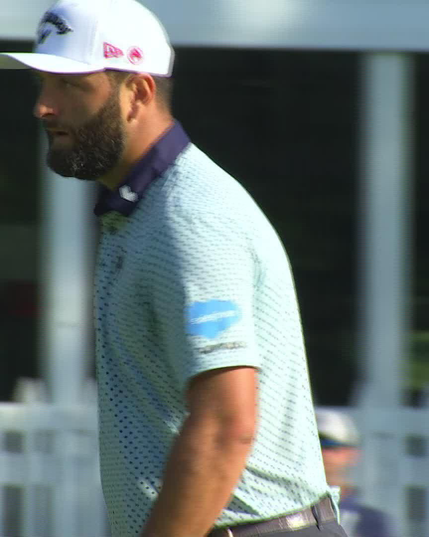 Rahm from downtown 💥 #PGAChamp
