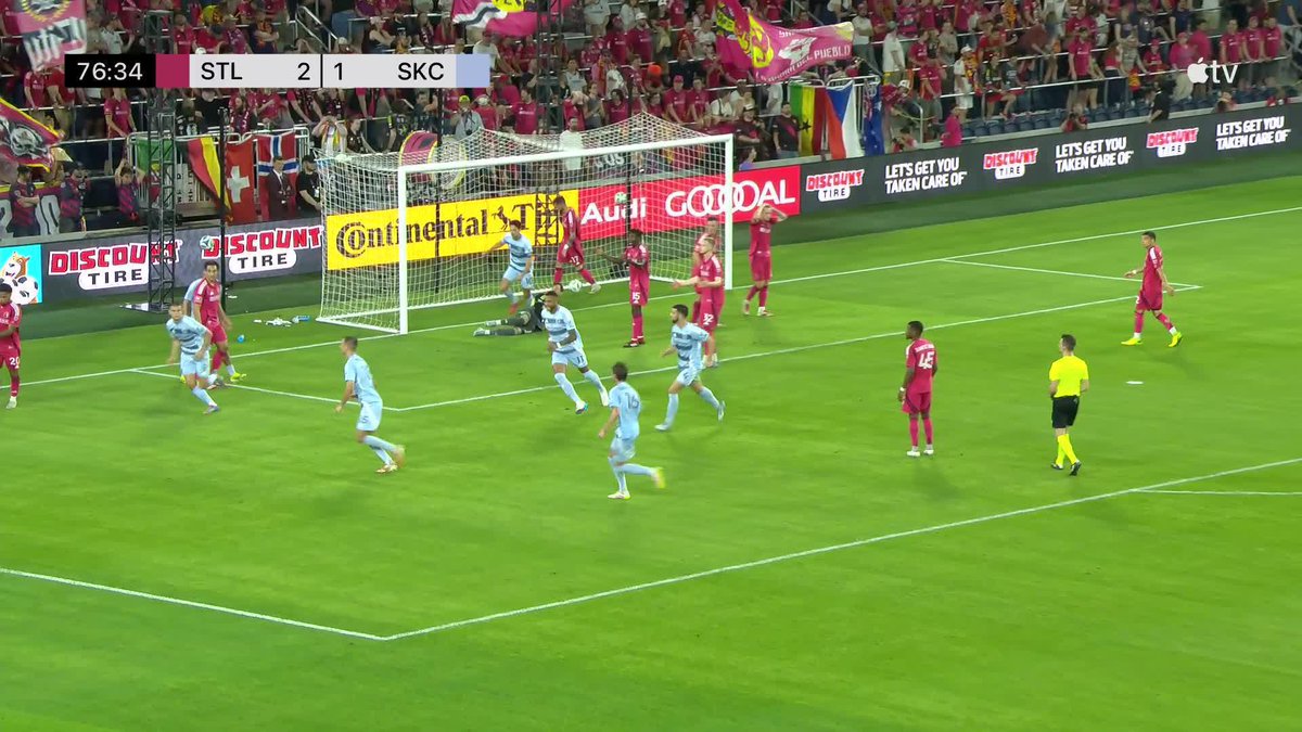 Sporting KC forward Dejan Joveljic with a great goal against rivals St. Louis City last night. Joveljic after the game: “Can we play them every week? That would maybe be good for me and good for the team.”